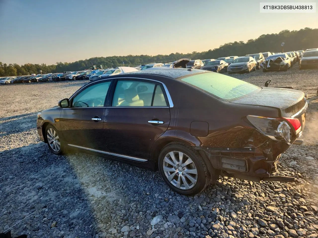 2011 TOYOTA AVALON VIN 4T1BK3DB5BU438813 — фото 2