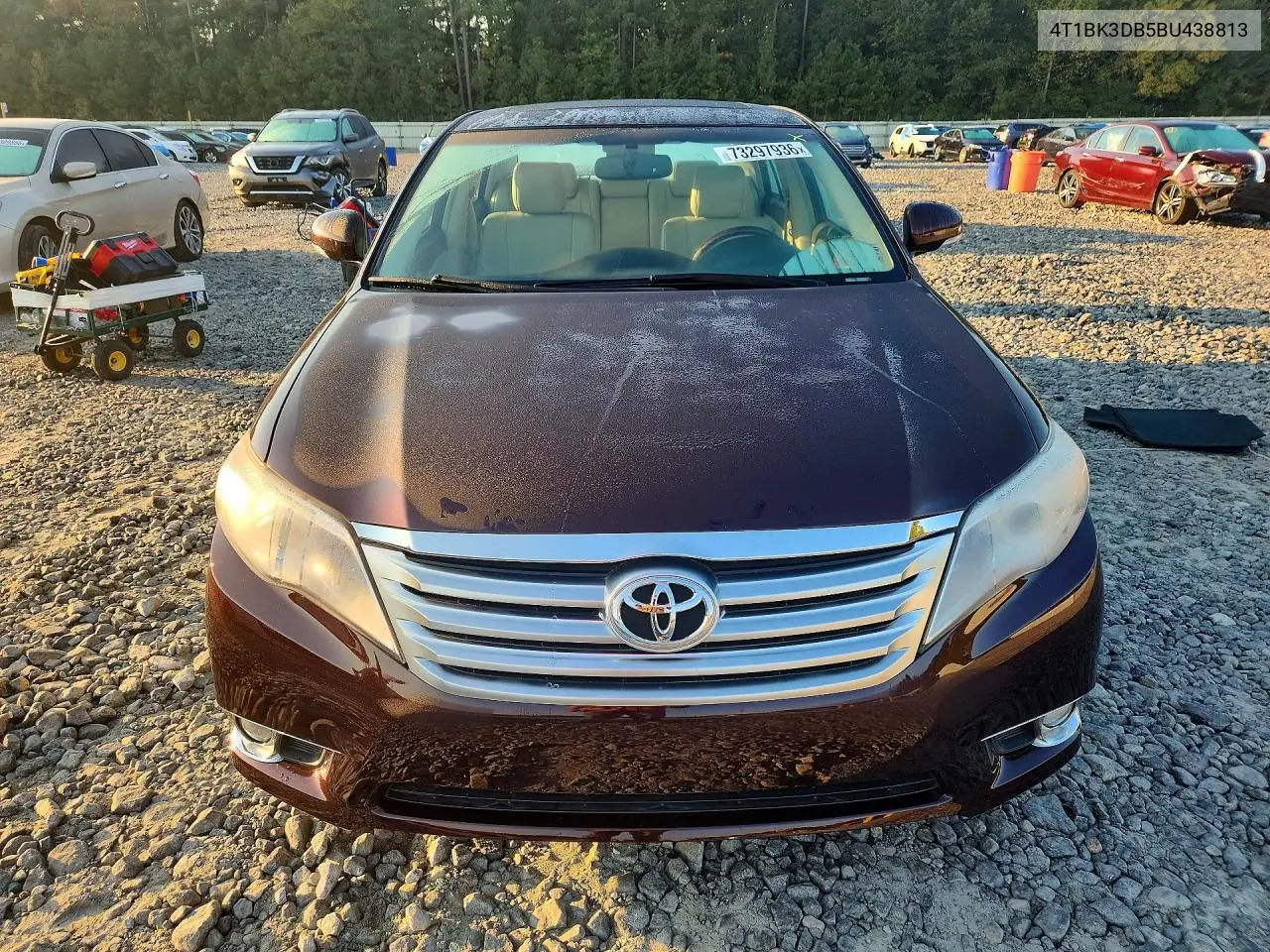 2011 TOYOTA AVALON VIN 4T1BK3DB5BU438813 — фото 5
