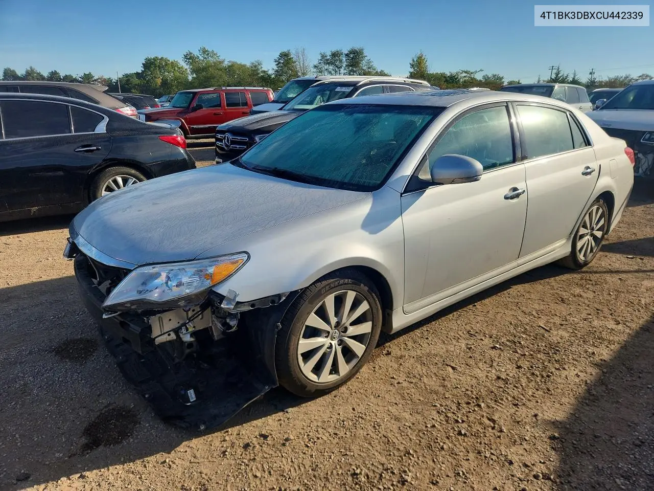 TOYOTA AVALON 2012, VIN 4T1BK3DBXCU442339
