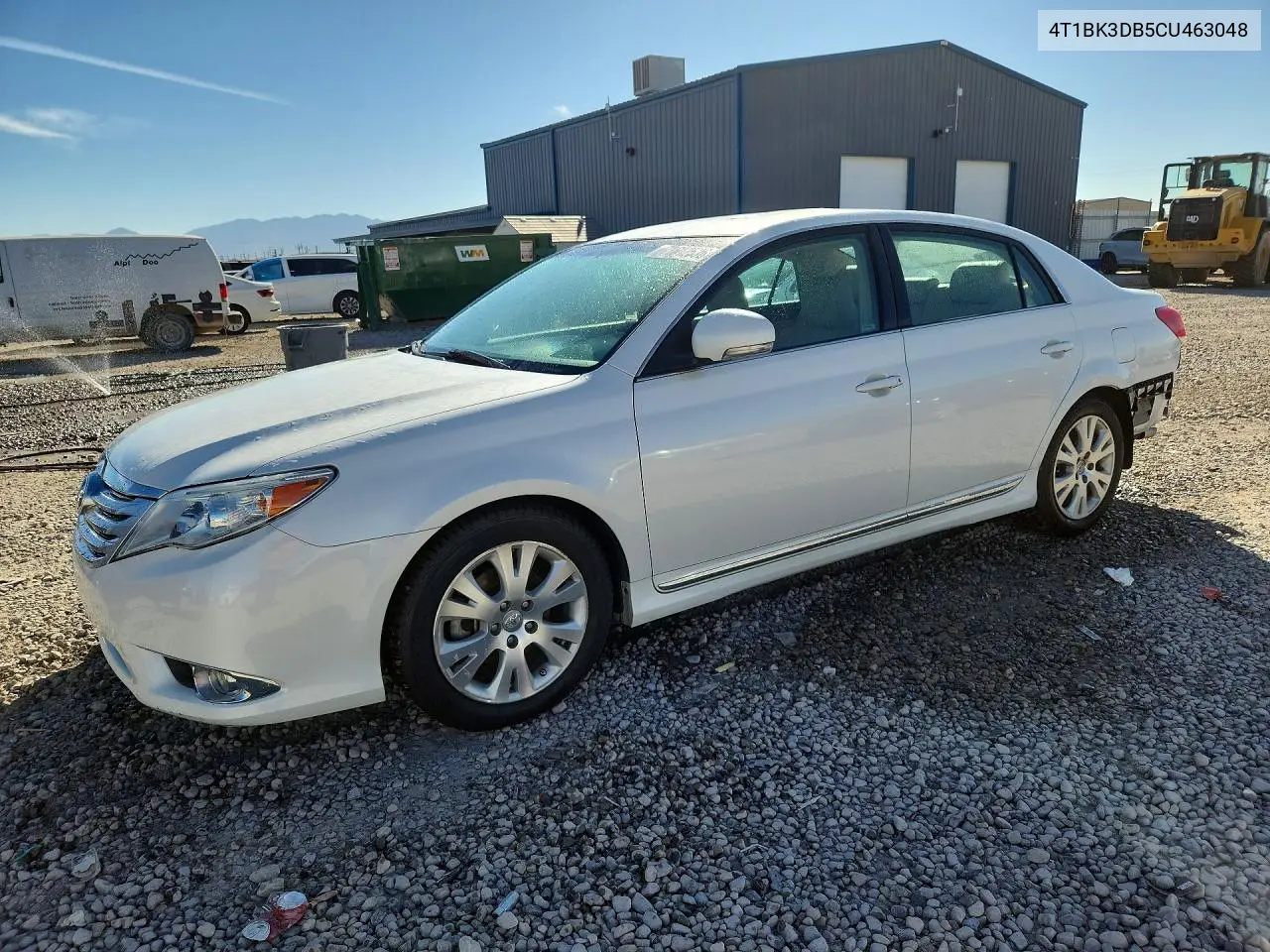 TOYOTA AVALON 2012, VIN 4T1BK3DB5CU463048