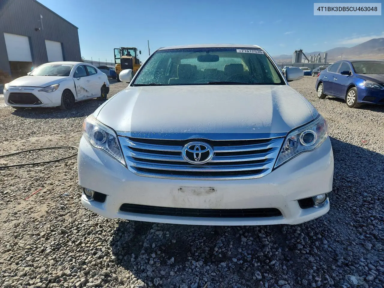 2012 TOYOTA AVALON VIN 4T1BK3DB5CU463048 — фото 5