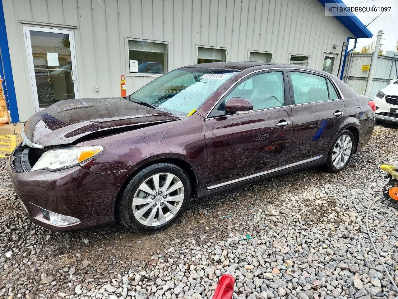 TOYOTA AVALON 2012, VIN 4T1BK3DB8CU461097