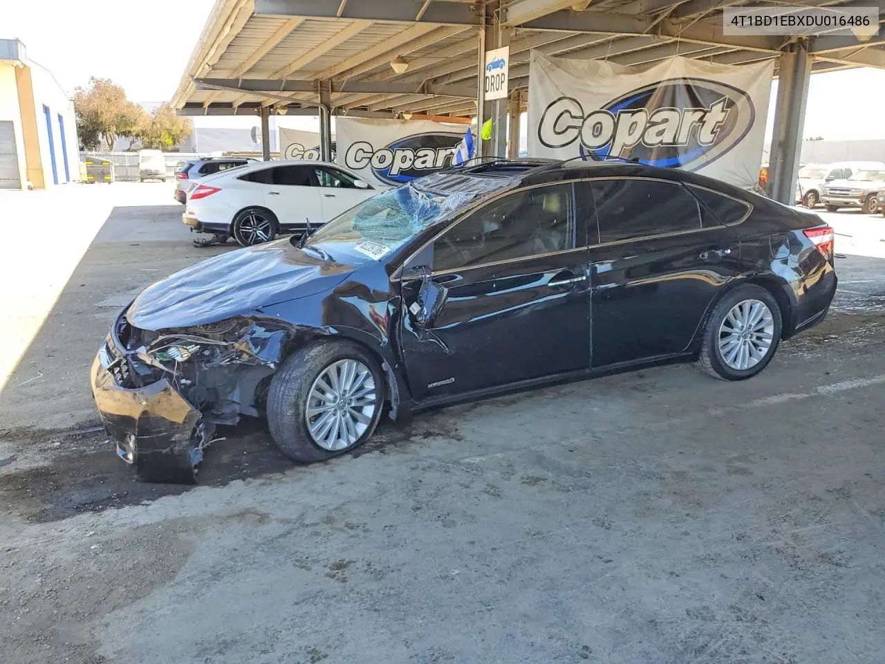 TOYOTA AVALON 2013, VIN 4T1BD1EBXDU016486