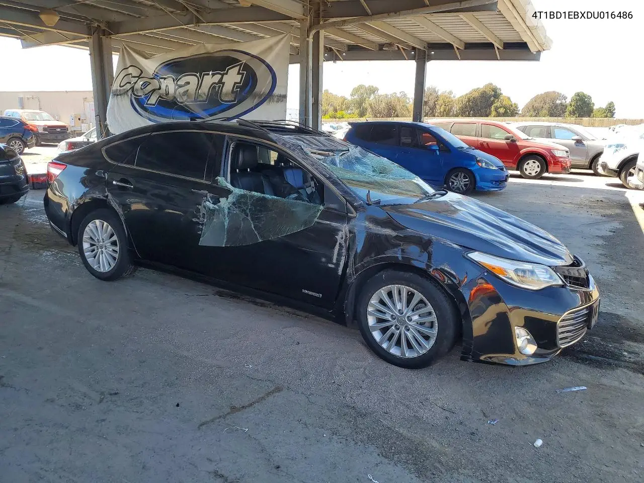 2013 TOYOTA AVALON VIN 4T1BD1EBXDU016486 — фото 4