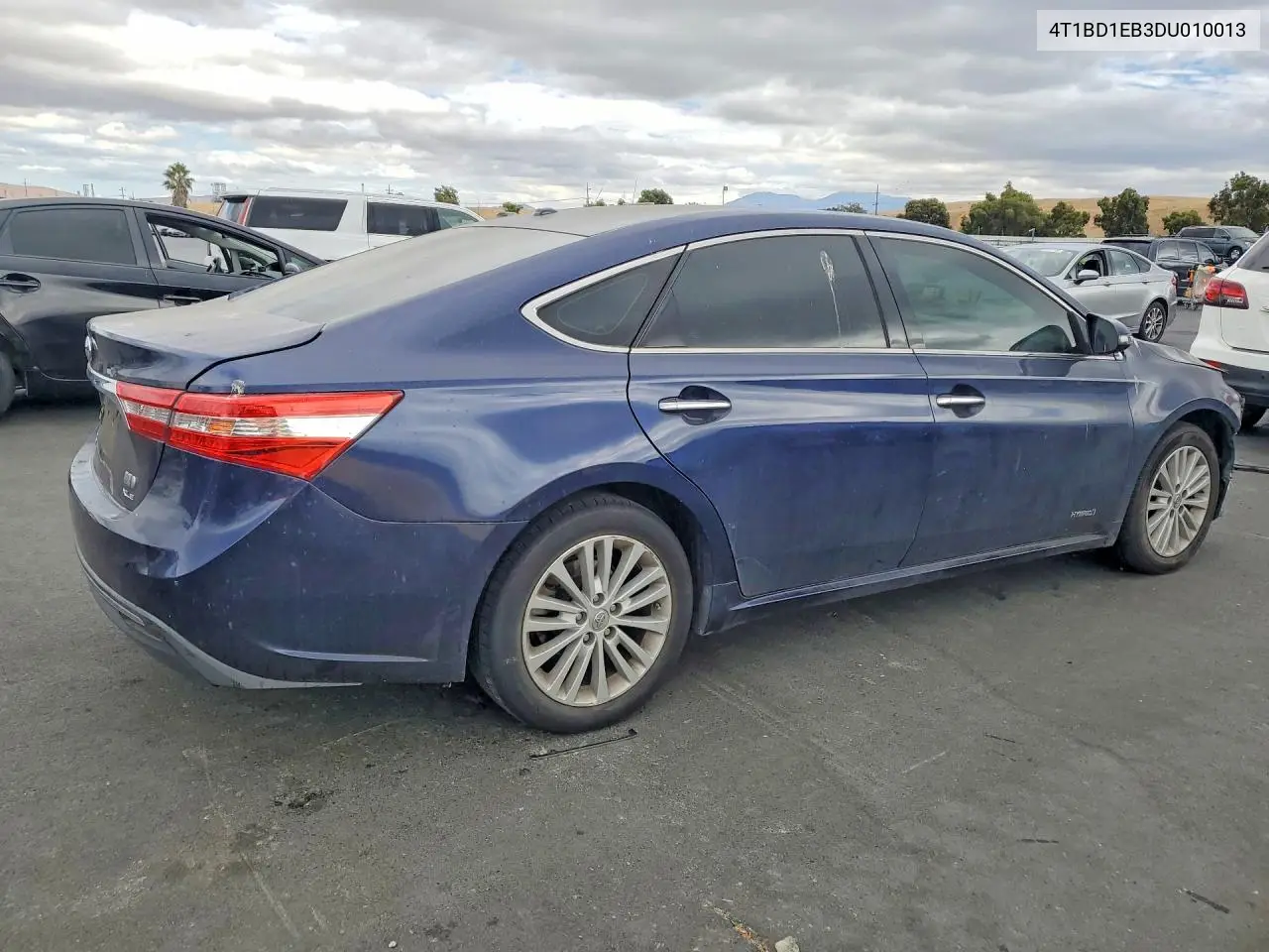 2013 TOYOTA AVALON VIN 4T1BD1EB3DU010013 — фото 3