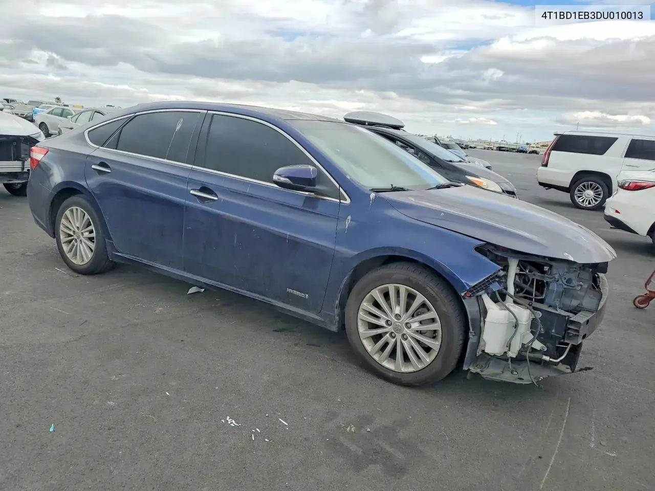 2013 TOYOTA AVALON VIN 4T1BD1EB3DU010013 — фото 4