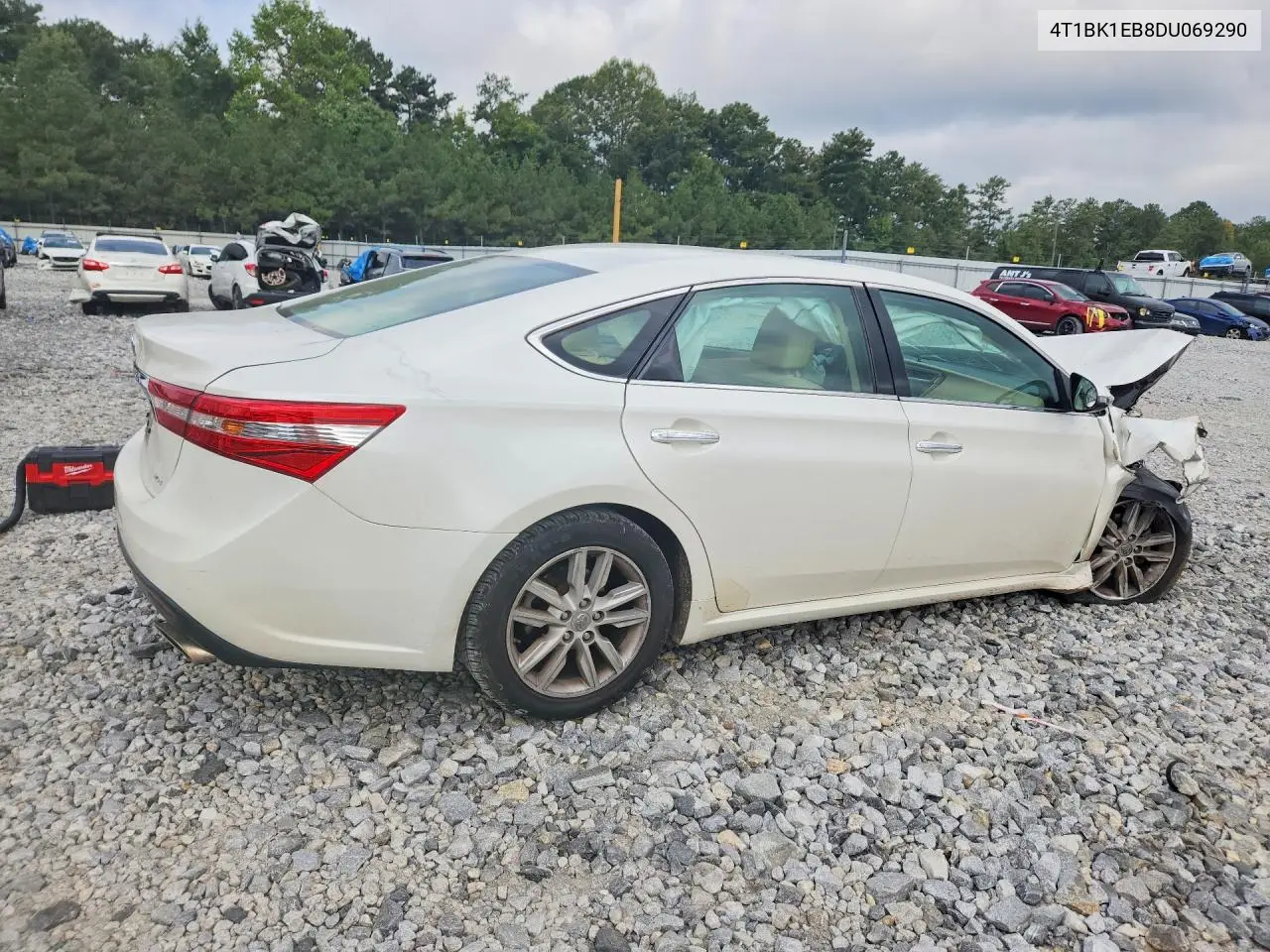 2013 TOYOTA AVALON VIN 4T1BK1EB8DU069290 — фото 3
