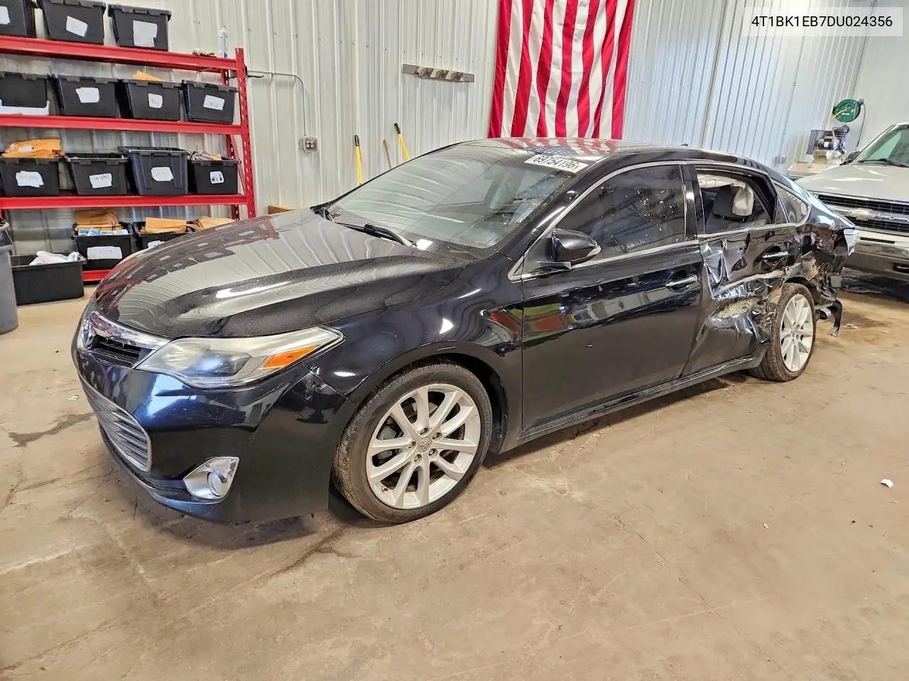 TOYOTA AVALON 2013, VIN 4T1BK1EB7DU024356