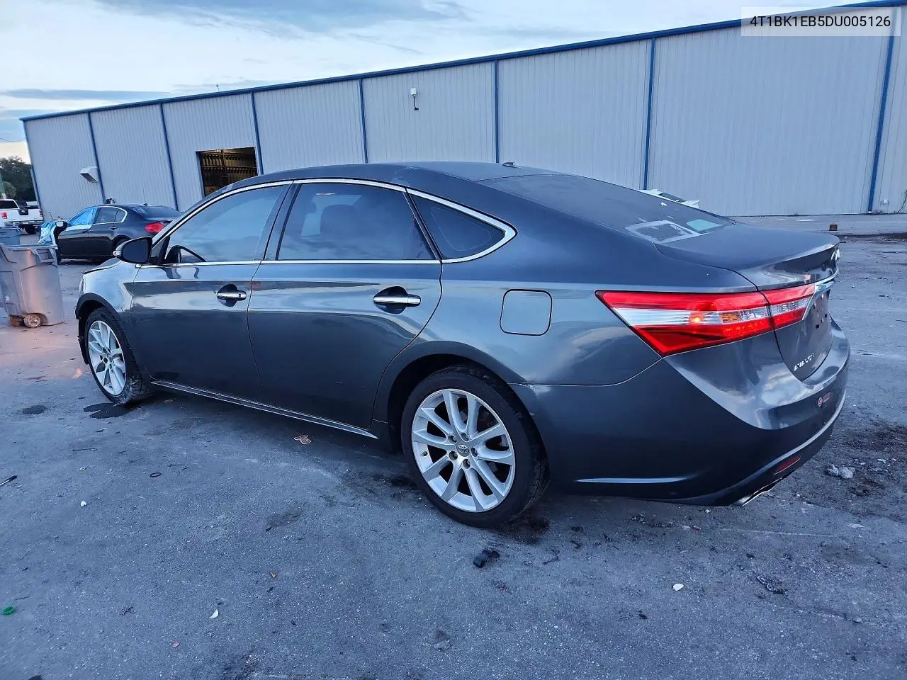 2013 TOYOTA AVALON VIN 4T1BK1EB5DU005126 — фото 2