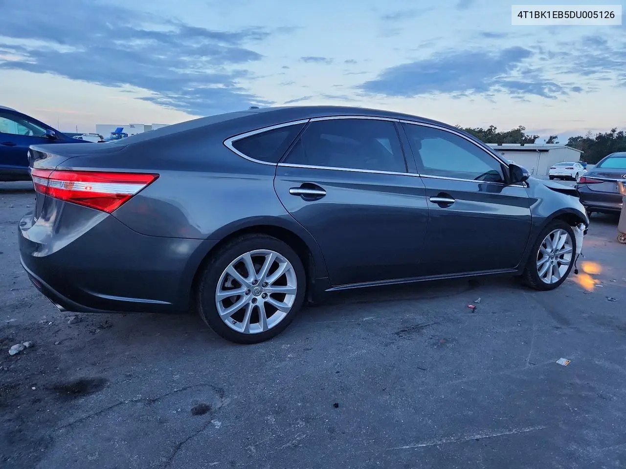 2013 TOYOTA AVALON VIN 4T1BK1EB5DU005126 — фото 3