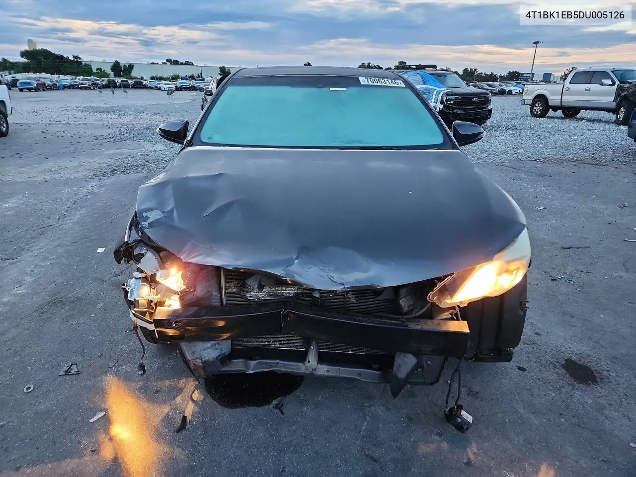 2013 TOYOTA AVALON VIN 4T1BK1EB5DU005126 — фото 5