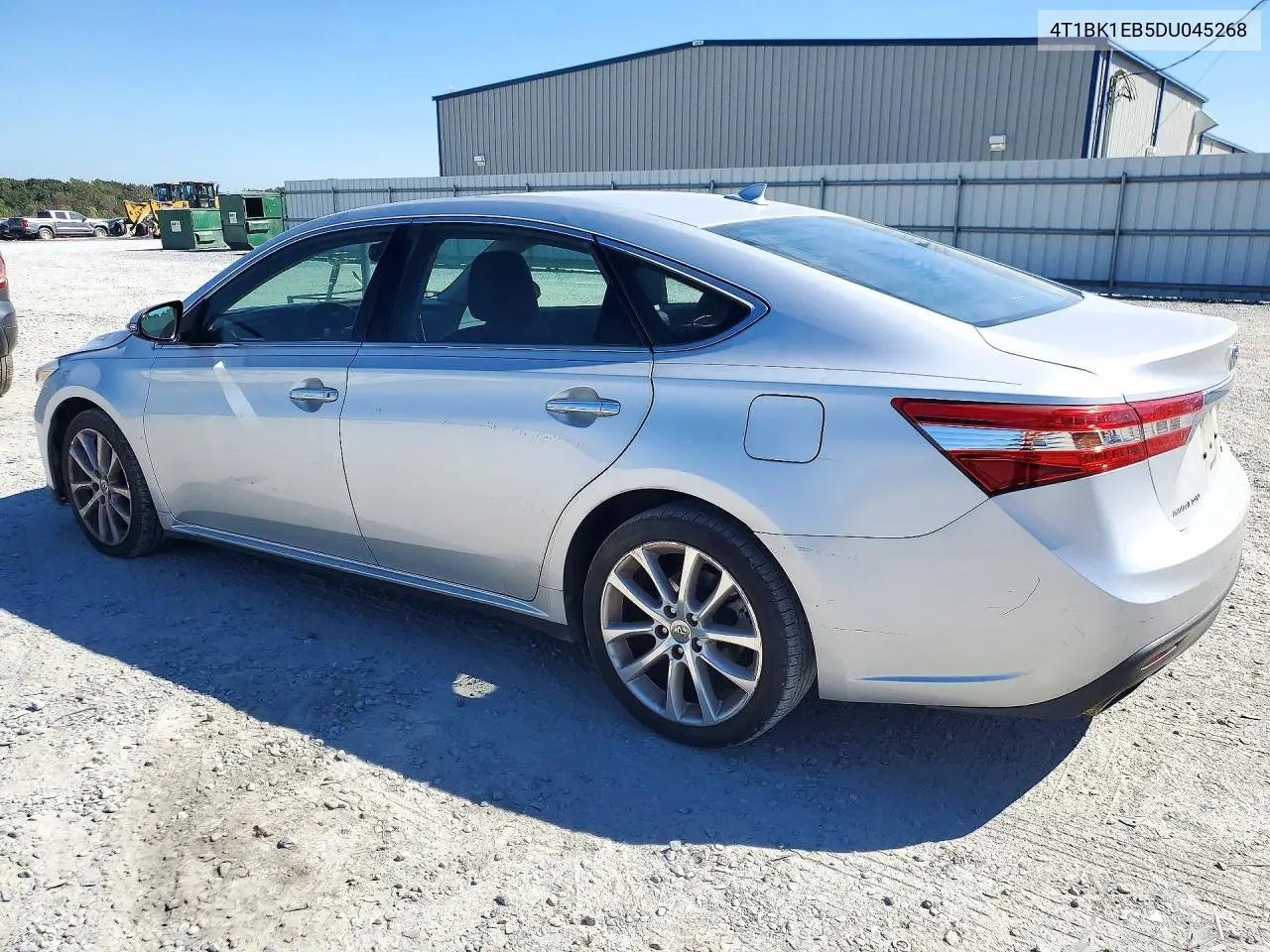 2013 TOYOTA AVALON VIN 4T1BK1EB5DU045268 — фото 2