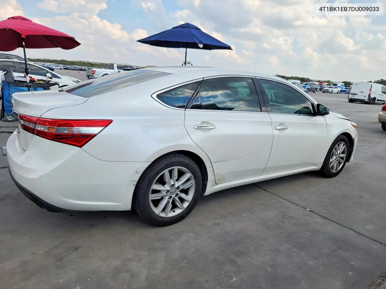 2013 TOYOTA AVALON VIN 4T1BK1EB7DU009033 — фото 3