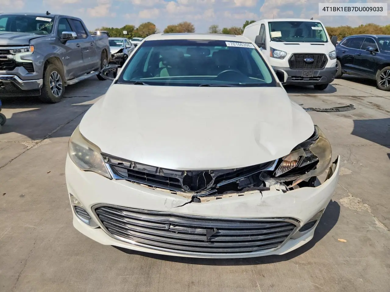 2013 TOYOTA AVALON VIN 4T1BK1EB7DU009033 — фото 5