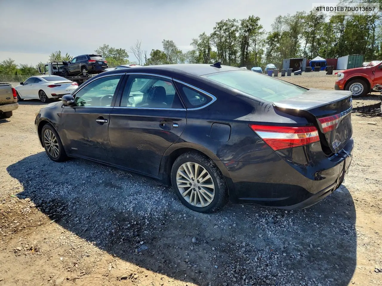 2013 TOYOTA AVALON VIN 4T1BD1EB7DU013657 — фото 2