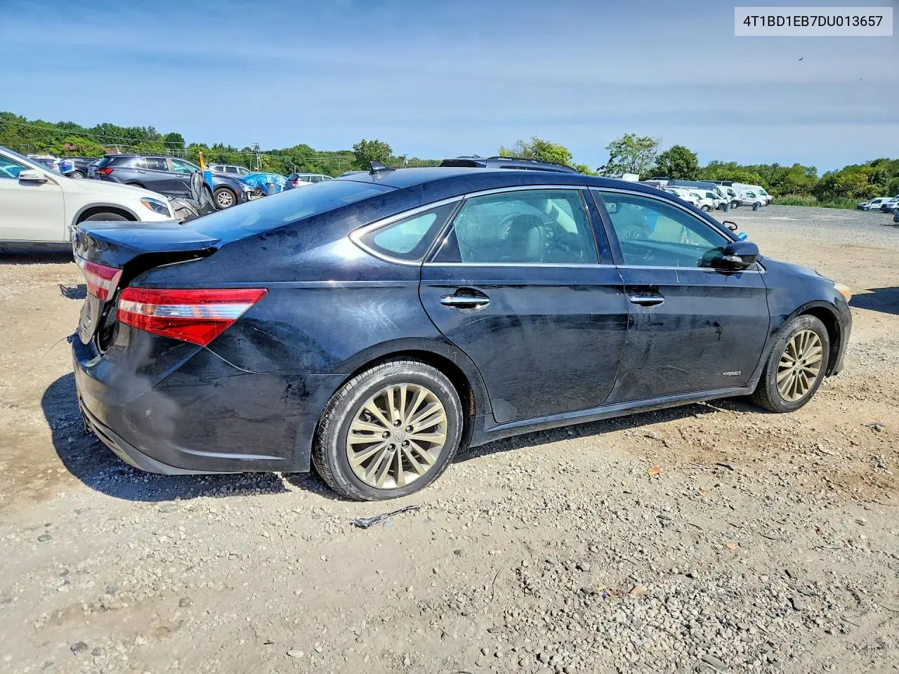 2013 TOYOTA AVALON VIN 4T1BD1EB7DU013657 — фото 3