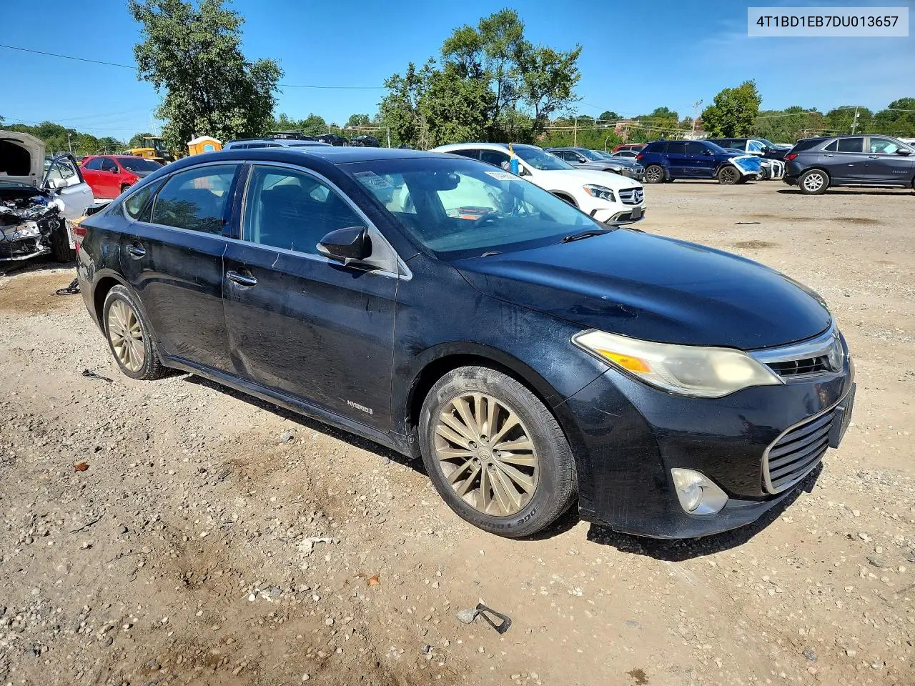 2013 TOYOTA AVALON VIN 4T1BD1EB7DU013657 — фото 4