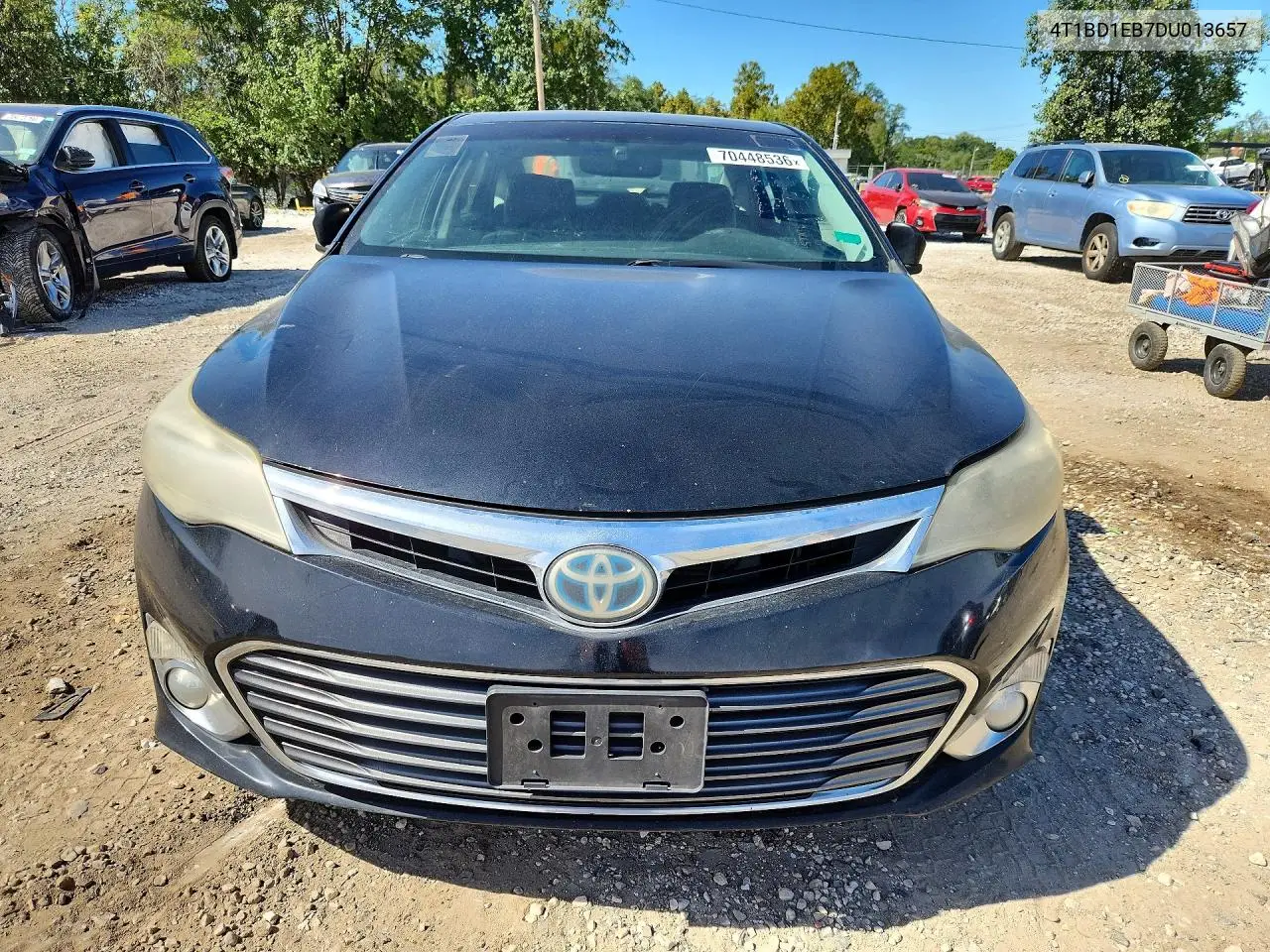 2013 TOYOTA AVALON VIN 4T1BD1EB7DU013657 — фото 5