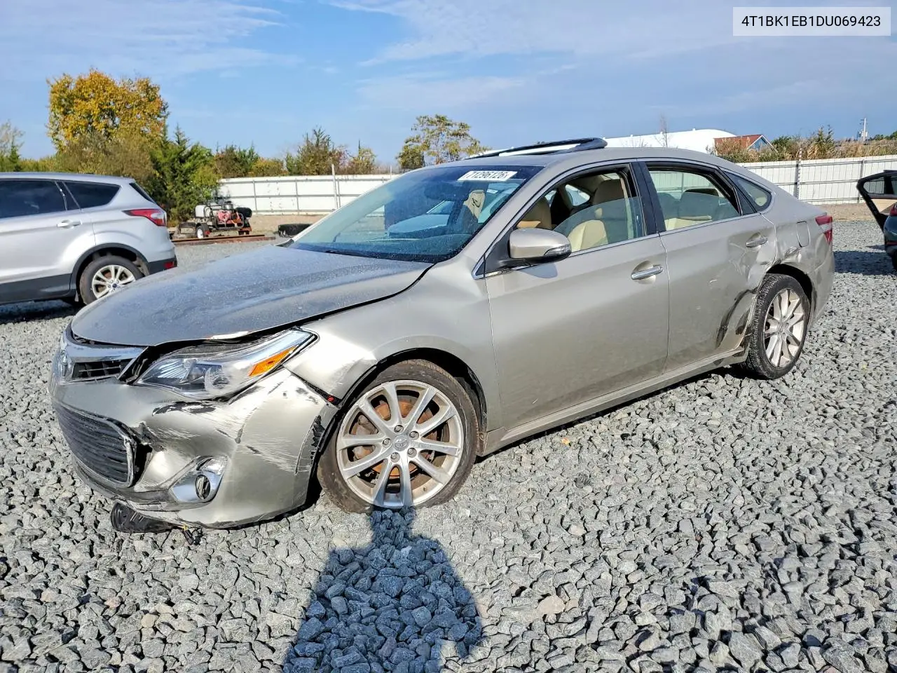 TOYOTA AVALON 2013, VIN 4T1BK1EB1DU069423