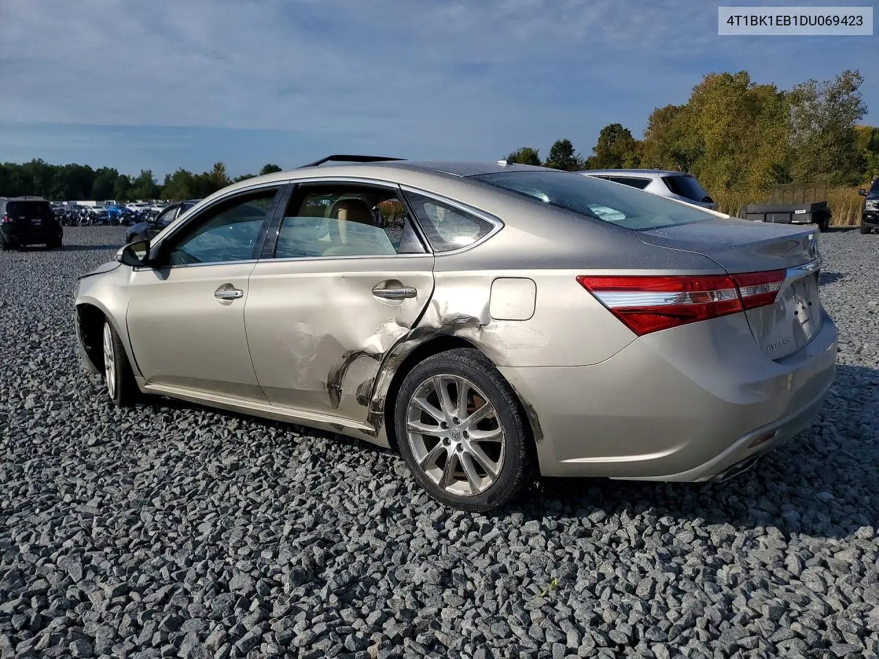 2013 TOYOTA AVALON VIN 4T1BK1EB1DU069423 — фото 2