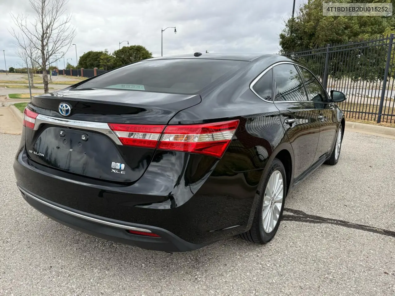 2013 TOYOTA AVALON VIN 4T1BD1EB2DU015252 — фото 4