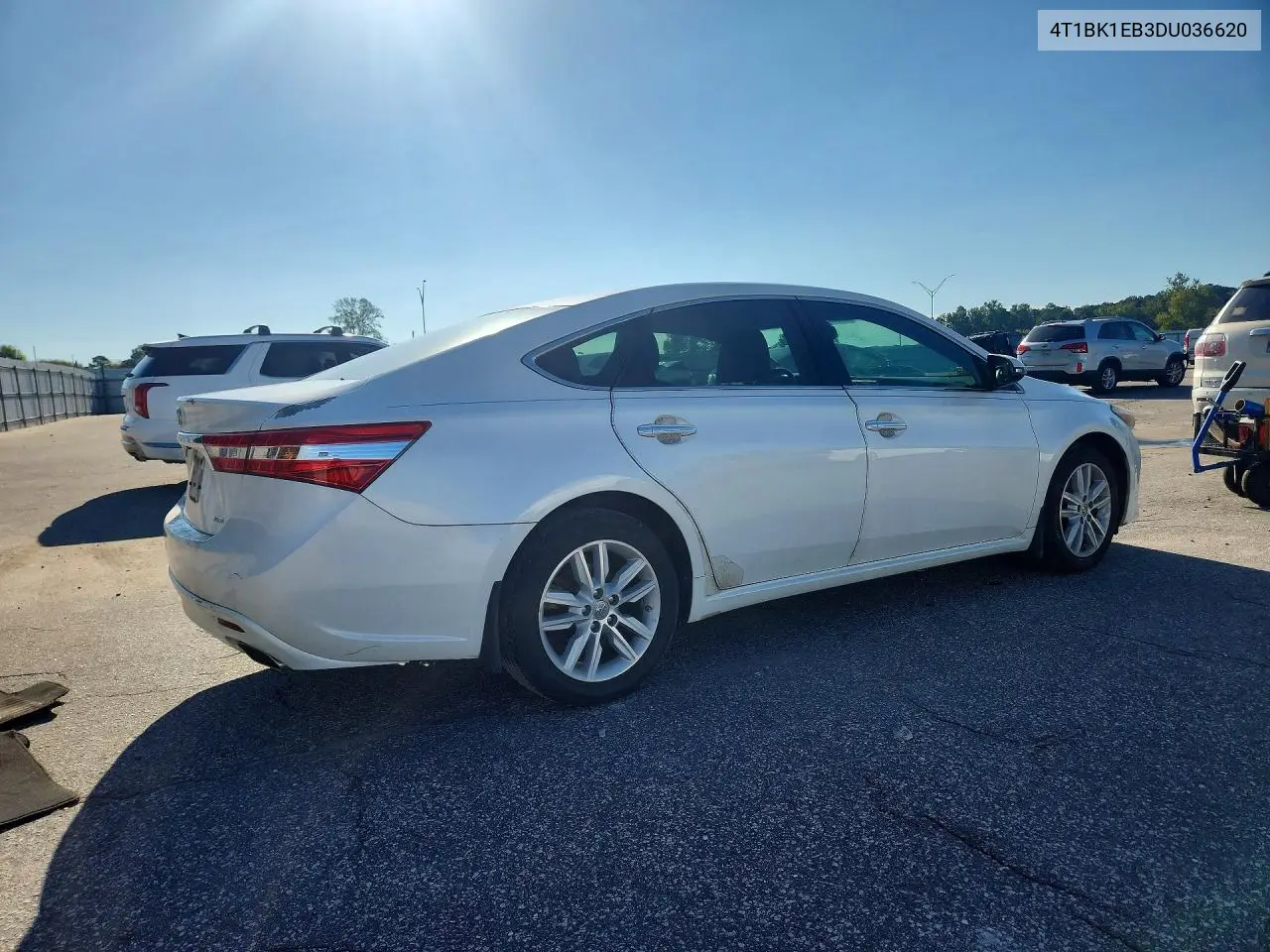 2013 TOYOTA AVALON VIN 4T1BK1EB3DU036620 — фото 3