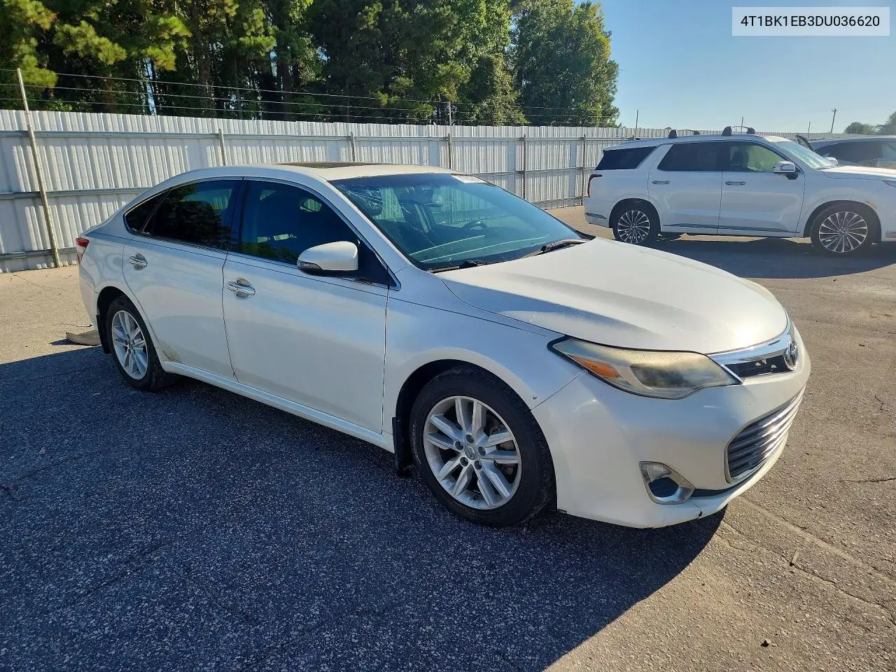 2013 TOYOTA AVALON VIN 4T1BK1EB3DU036620 — фото 4