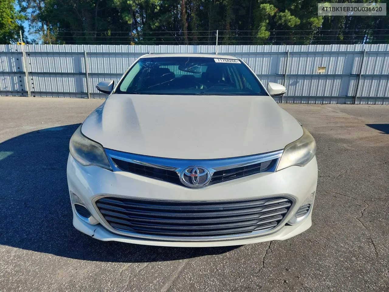 2013 TOYOTA AVALON VIN 4T1BK1EB3DU036620 — фото 5