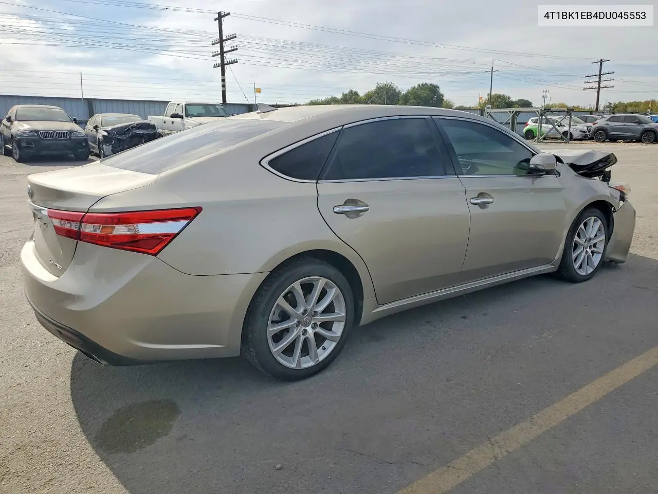2013 TOYOTA AVALON VIN 4T1BK1EB4DU045553 — фото 3
