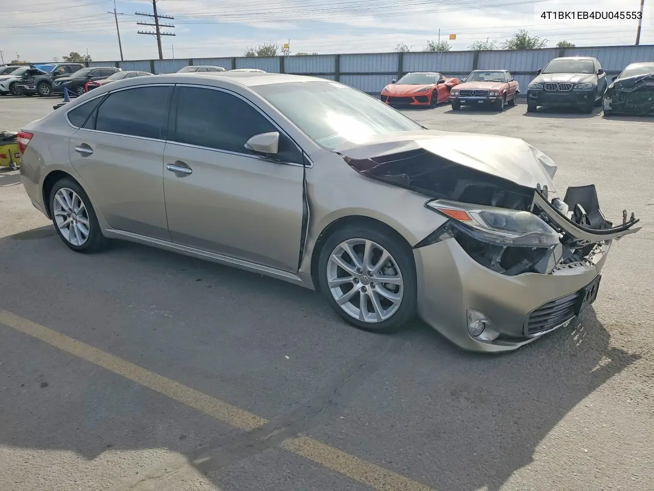 2013 TOYOTA AVALON VIN 4T1BK1EB4DU045553 — фото 4