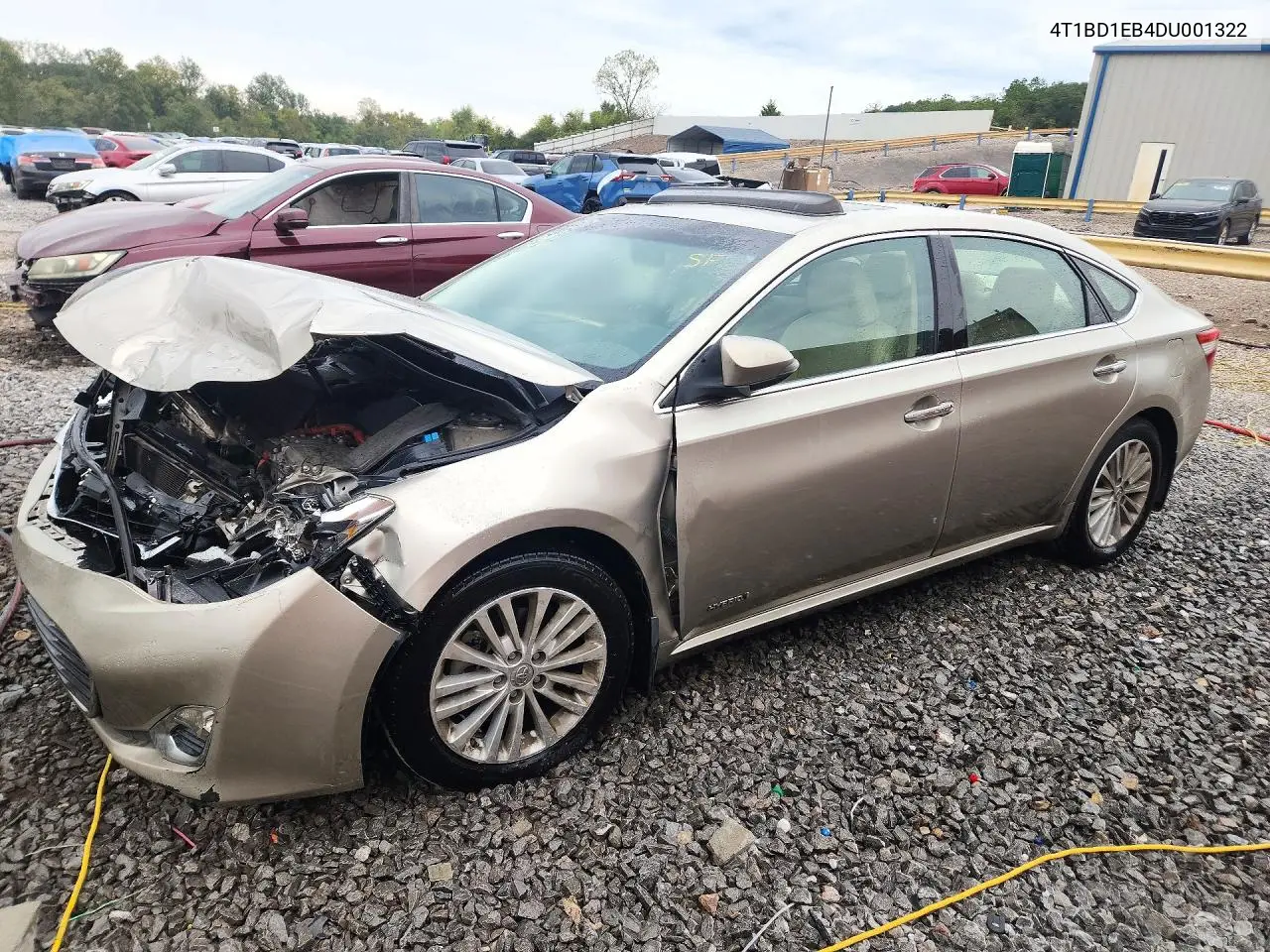 TOYOTA AVALON 2013, VIN 4T1BD1EB4DU001322