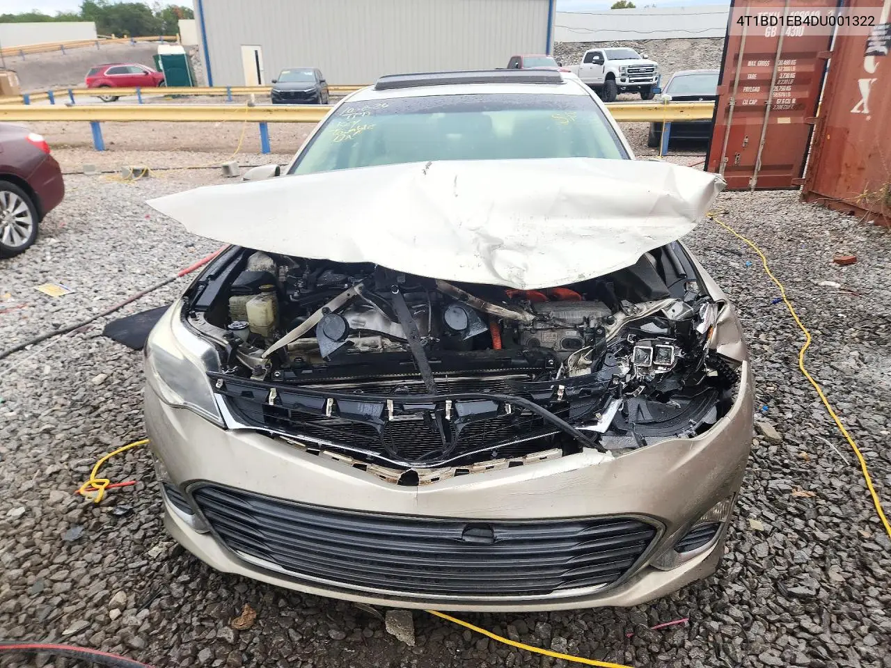 2013 TOYOTA AVALON VIN 4T1BD1EB4DU001322 — фото 5