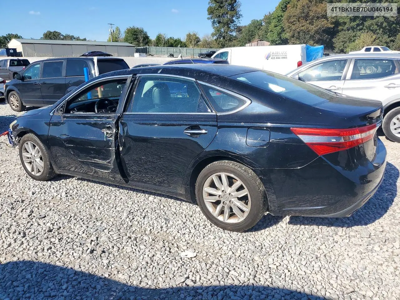 2013 TOYOTA AVALON VIN 4T1BK1EB7DU046194 — фото 2