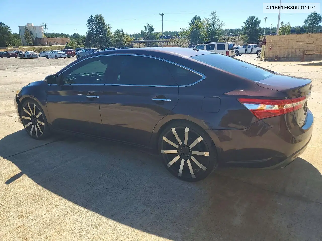2013 TOYOTA AVALON VIN 4T1BK1EB8DU012071 — фото 2
