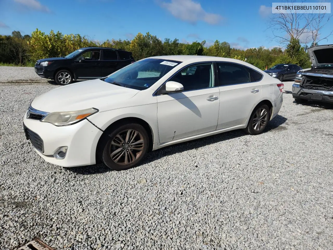 TOYOTA AVALON 2014, VIN 4T1BK1EB8EU110101