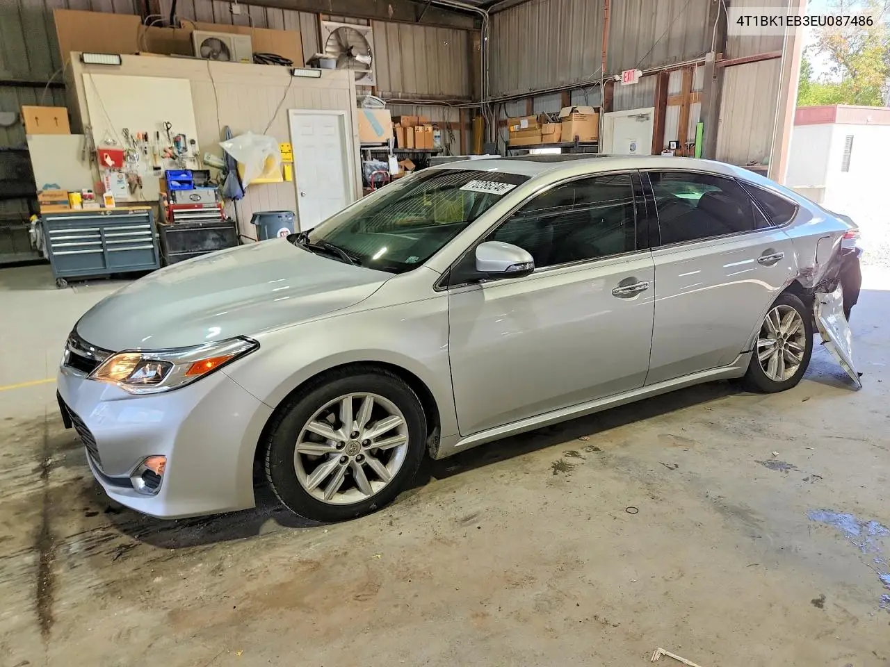TOYOTA AVALON 2014, VIN 4T1BK1EB3EU087486