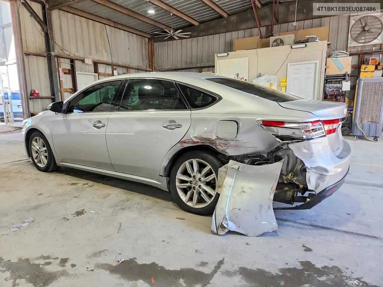 2014 TOYOTA AVALON VIN 4T1BK1EB3EU087486 — фото 2
