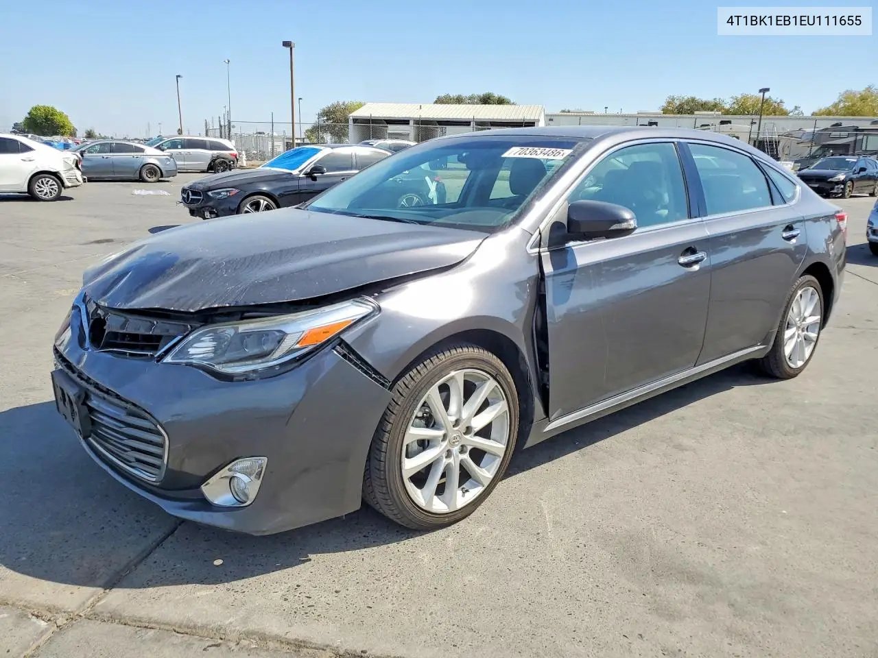 TOYOTA AVALON 2014, VIN 4T1BK1EB1EU111655