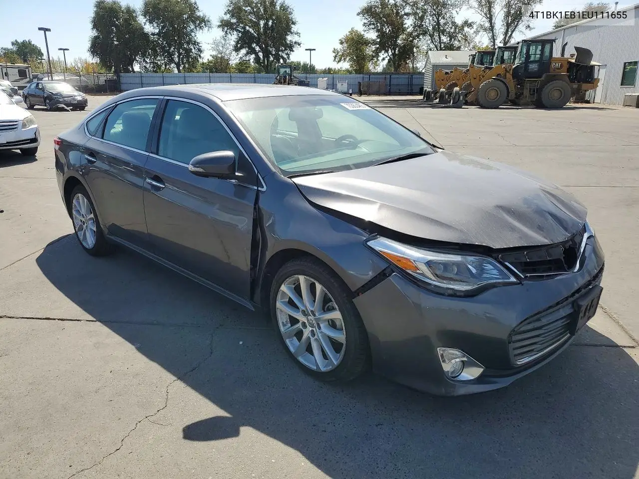 2014 TOYOTA AVALON VIN 4T1BK1EB1EU111655 — фото 4