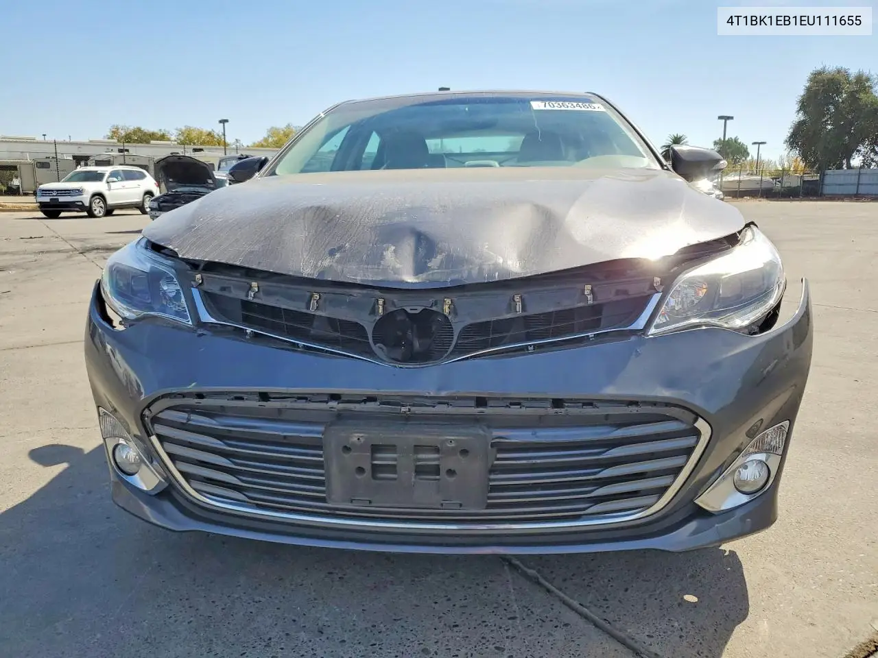 2014 TOYOTA AVALON VIN 4T1BK1EB1EU111655 — фото 5