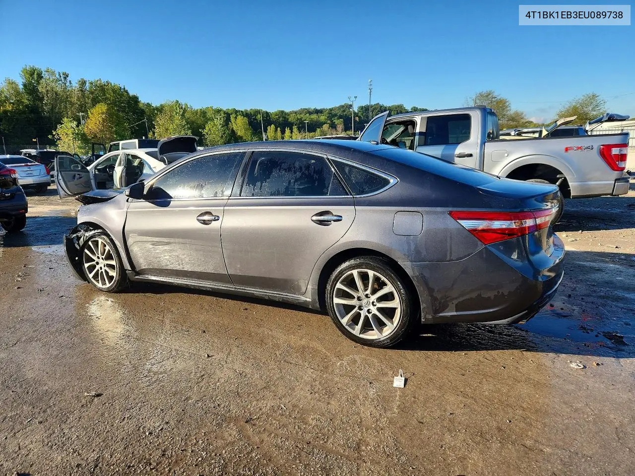 2014 TOYOTA AVALON VIN 4T1BK1EB3EU089738 — фото 2
