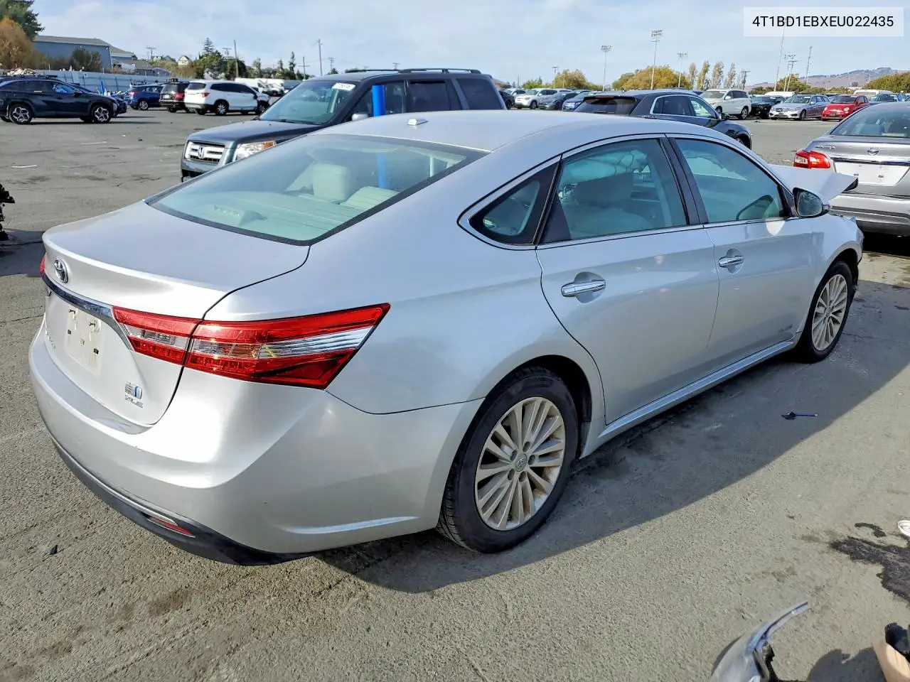 2014 TOYOTA AVALON VIN 4T1BD1EBXEU022435 — фото 3