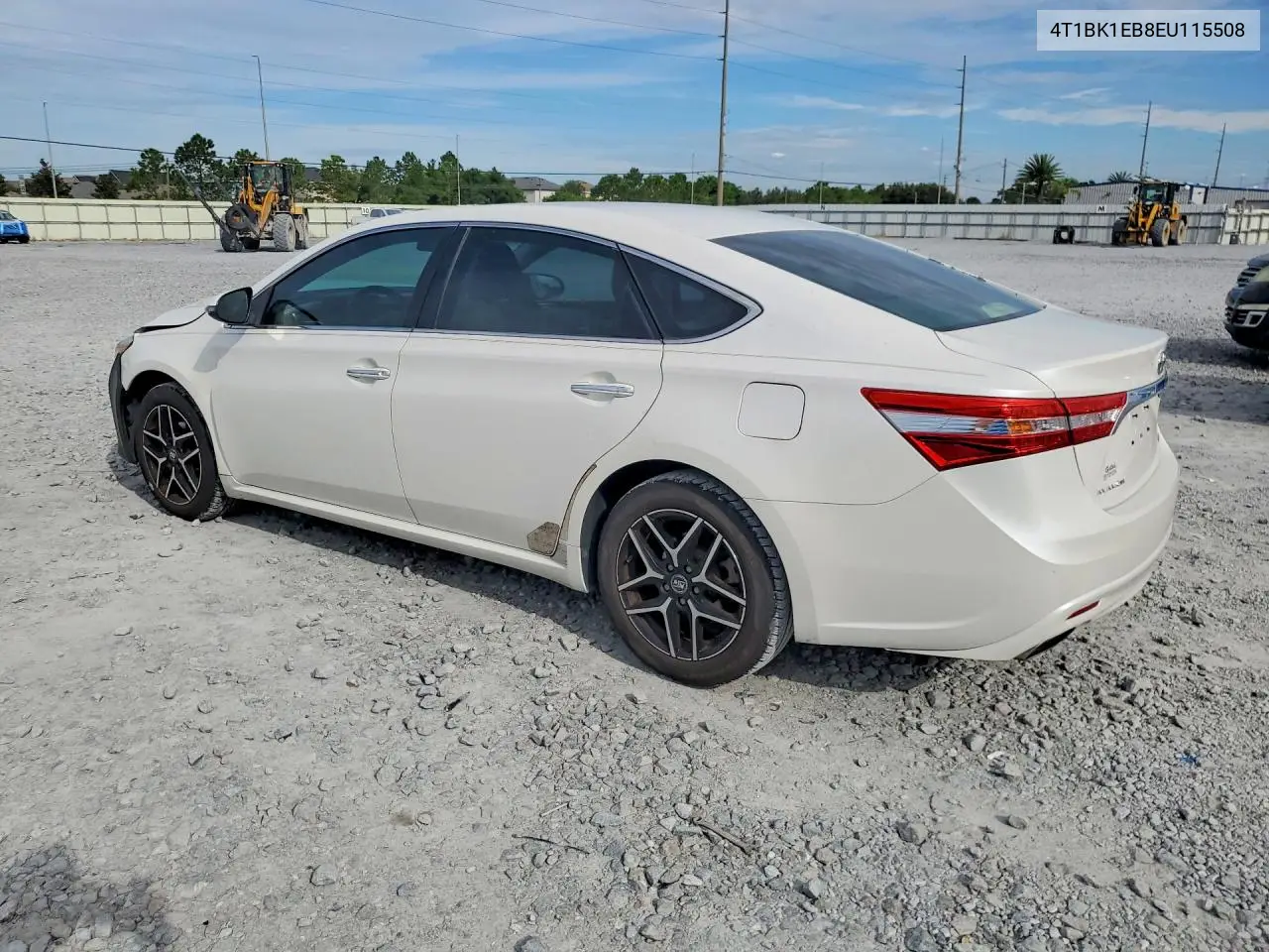 2014 TOYOTA AVALON VIN 4T1BK1EB8EU115508 — фото 2