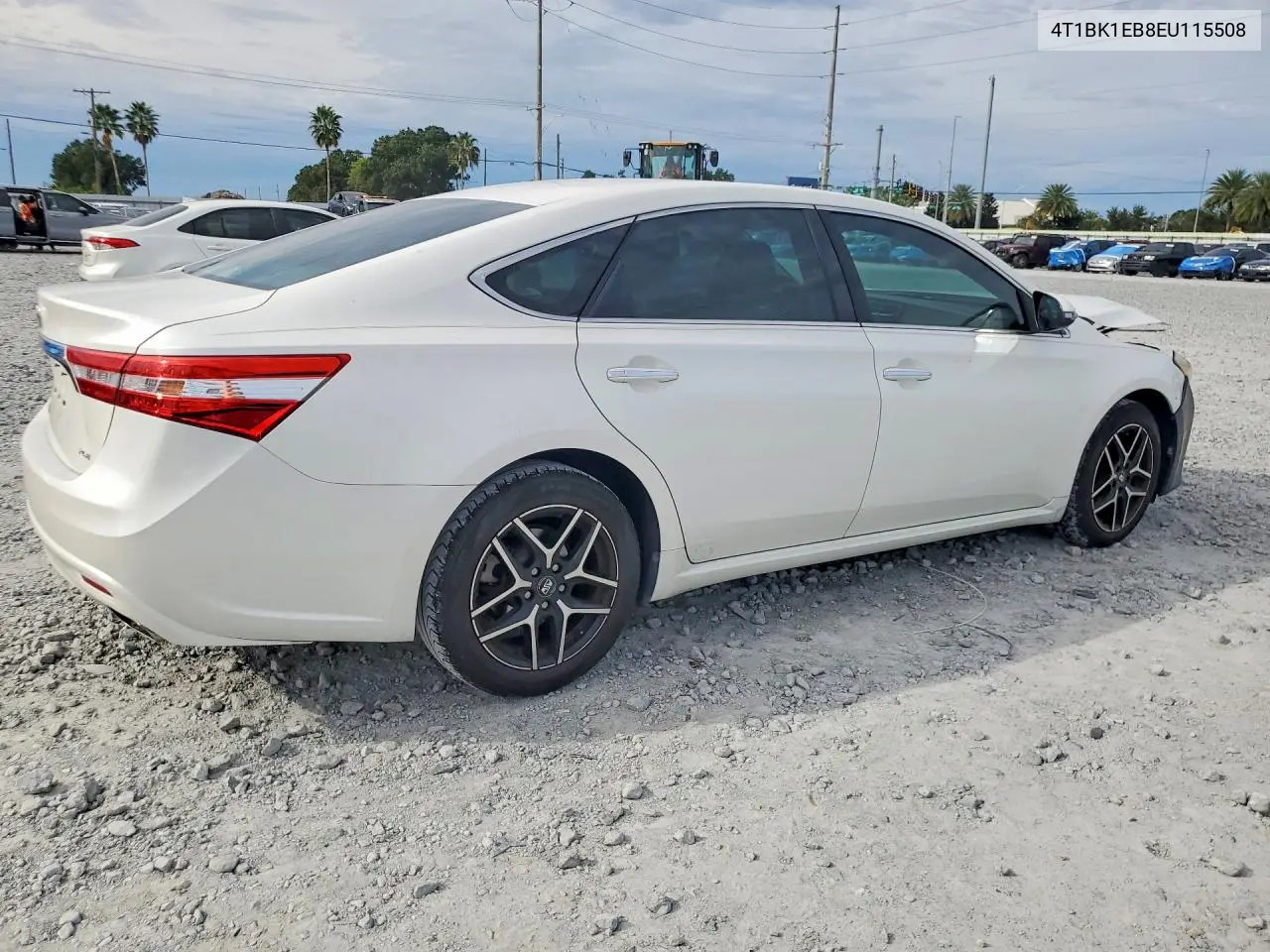 2014 TOYOTA AVALON VIN 4T1BK1EB8EU115508 — фото 3