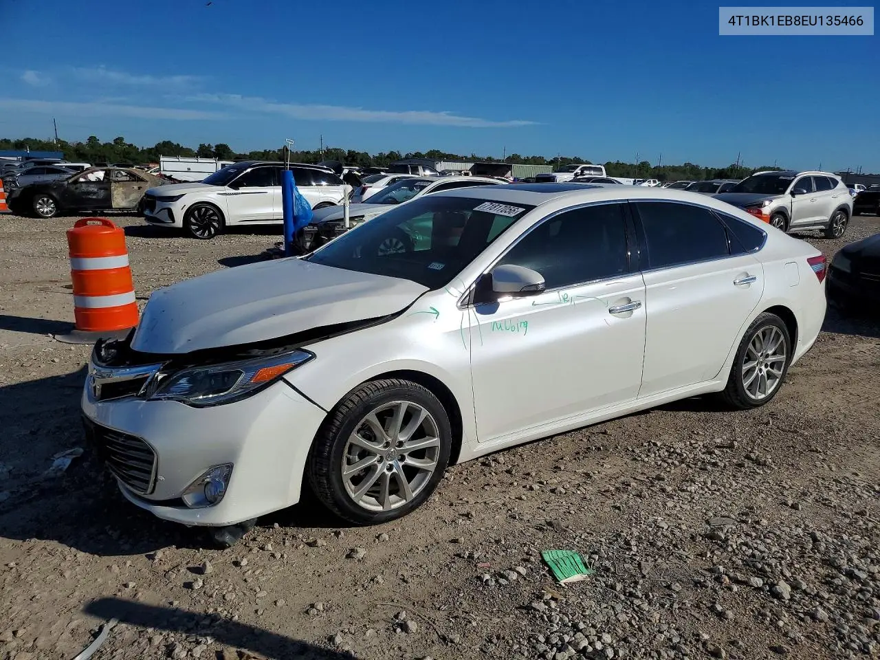 TOYOTA AVALON 2014, VIN 4T1BK1EB8EU135466