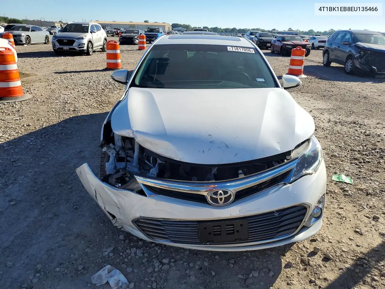 2014 TOYOTA AVALON VIN 4T1BK1EB8EU135466 — фото 5