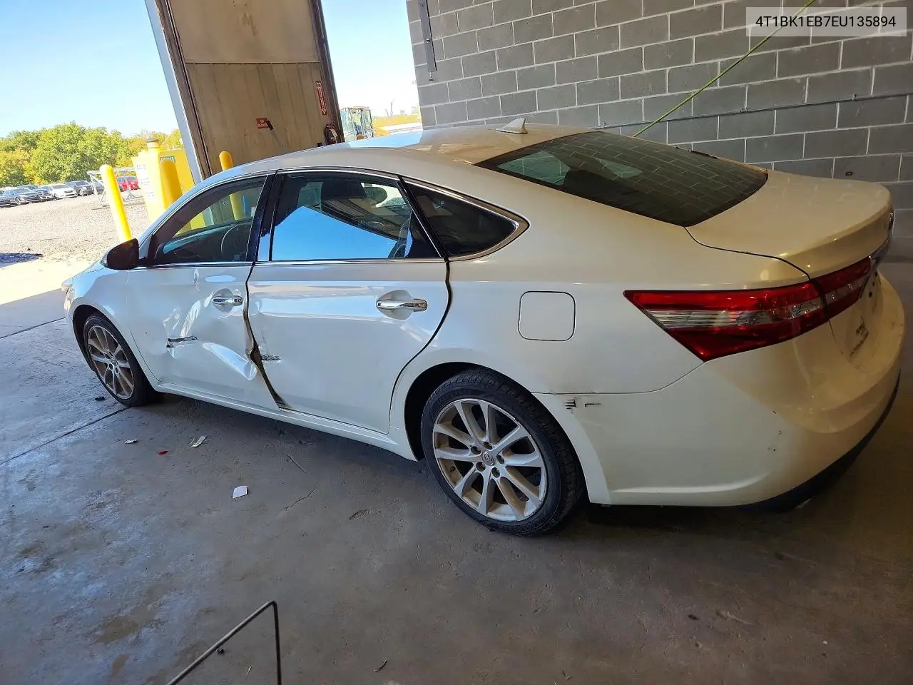 2014 TOYOTA AVALON VIN 4T1BK1EB7EU135894 — фото 2