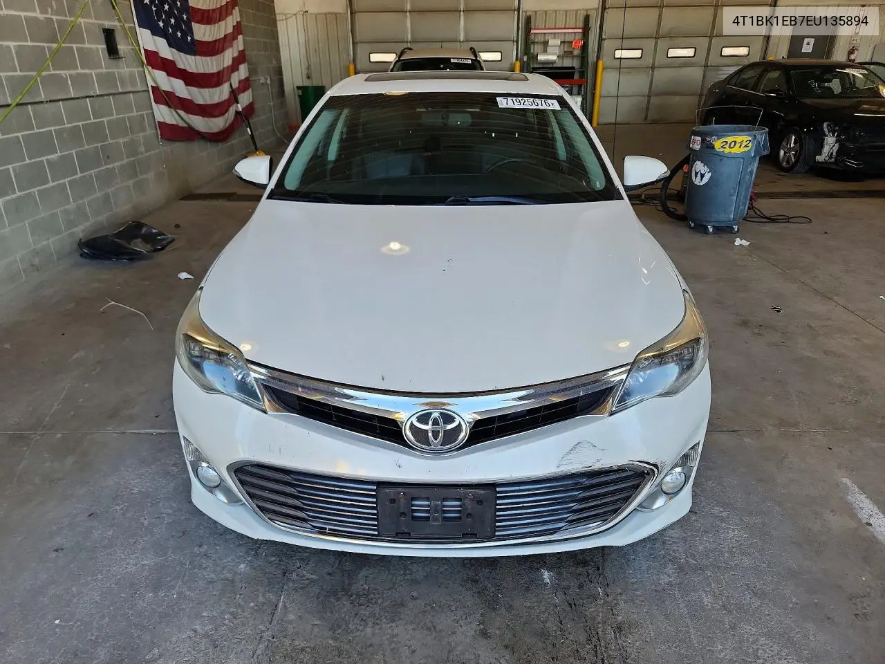 2014 TOYOTA AVALON VIN 4T1BK1EB7EU135894 — фото 5