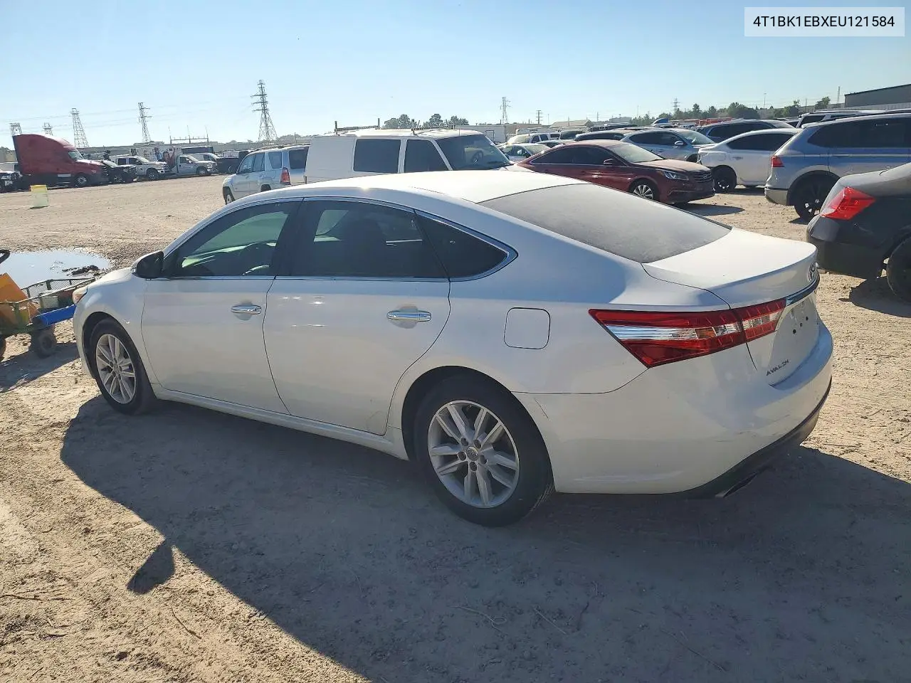 2014 TOYOTA AVALON VIN 4T1BK1EBXEU121584 — фото 2
