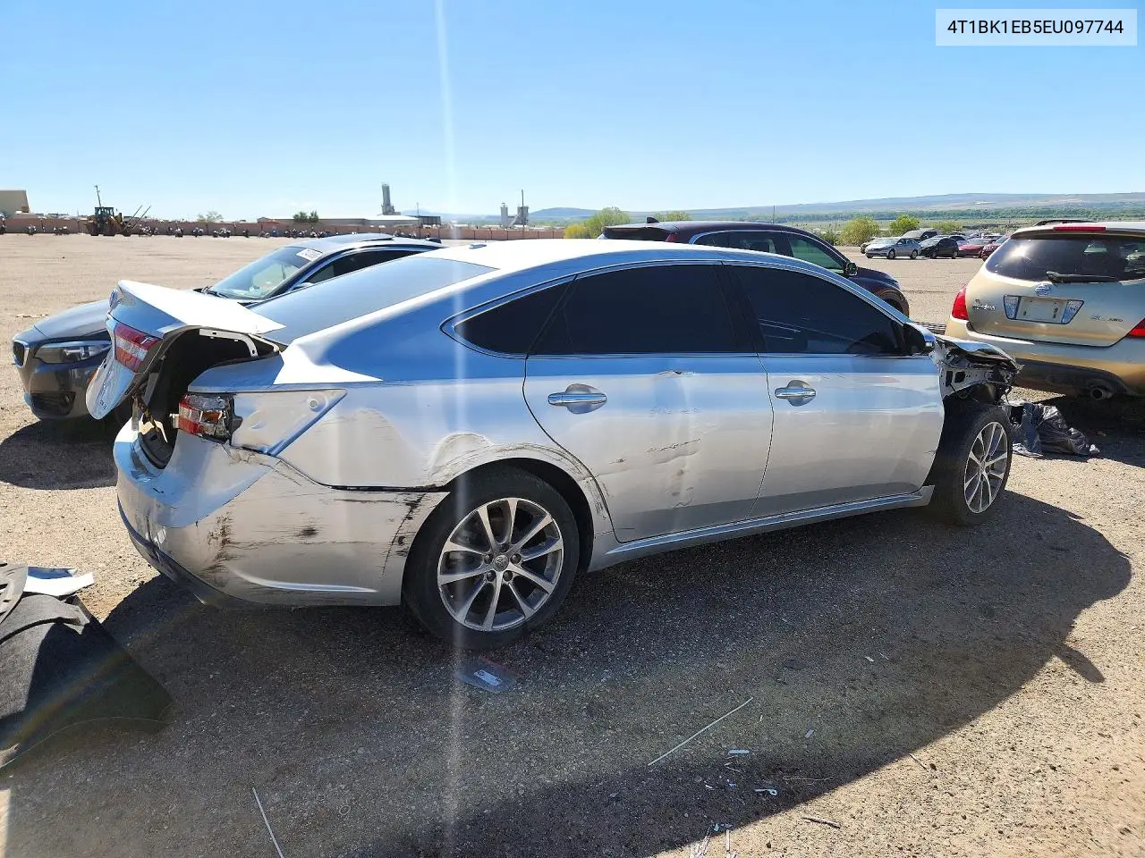 2014 TOYOTA AVALON VIN 4T1BK1EB5EU097744 — фото 3